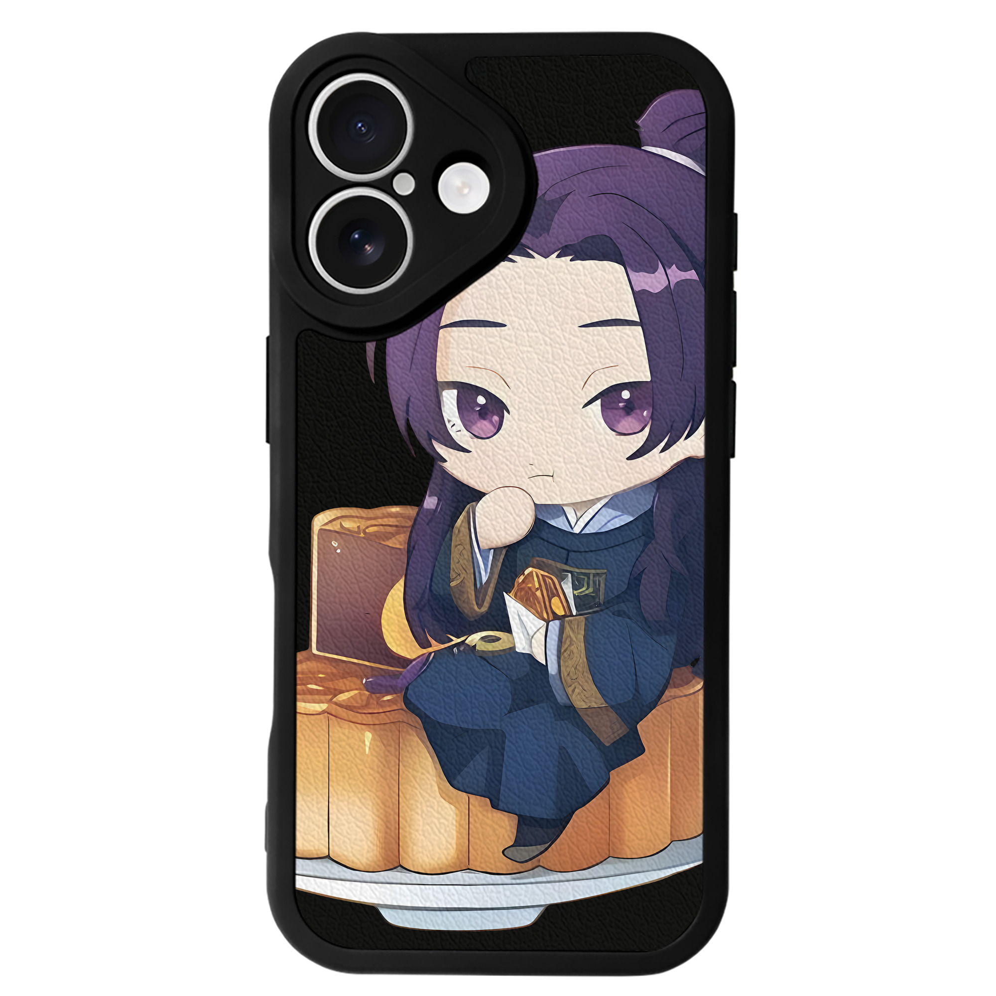 （画像用） 薬屋のひとりごと The Apothecary Diaries 【iPhone 16シリーズ対応】シリコンスマホケース（レザー調） 材質：シリコン